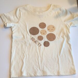 Mochi Kids Equality Cream Tee